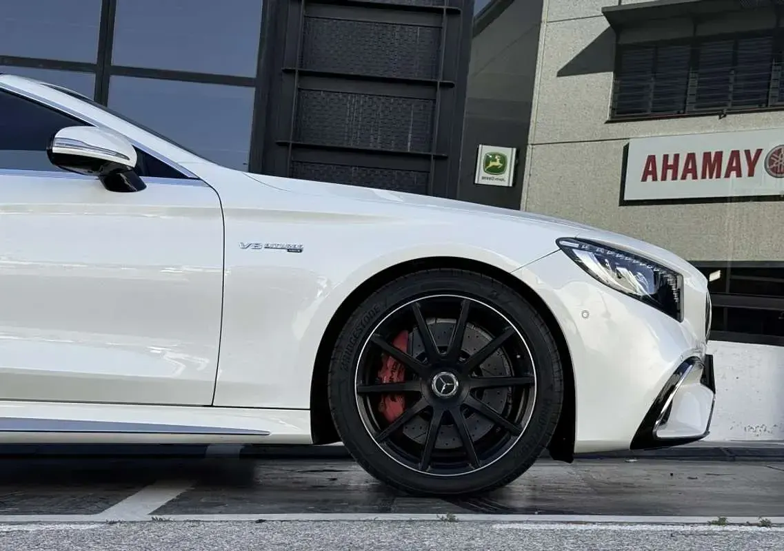 Usado Mercedes S63 AMG AMG 585 CV (430 kW) 2016 Blanco Descapotable