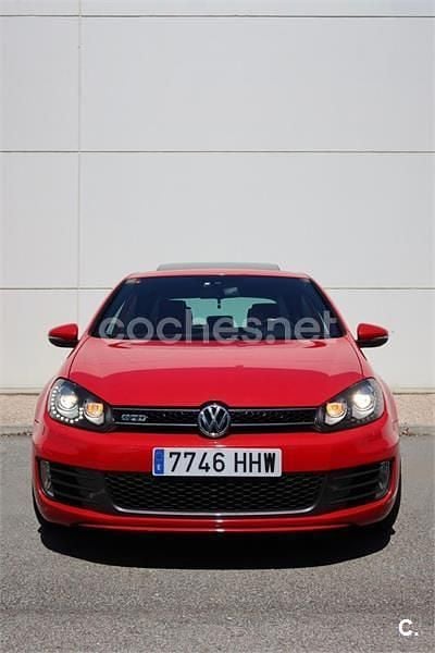 Usado VW Golf VII GTD 170 CV (125 kW) 2012 Rojo Berlina