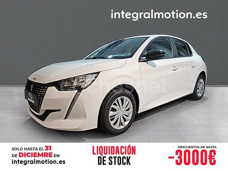 Blanco Usado 2022 Peugeot 208 Active Utilitario | 14.500 € (Caro) - Imagen 1/4