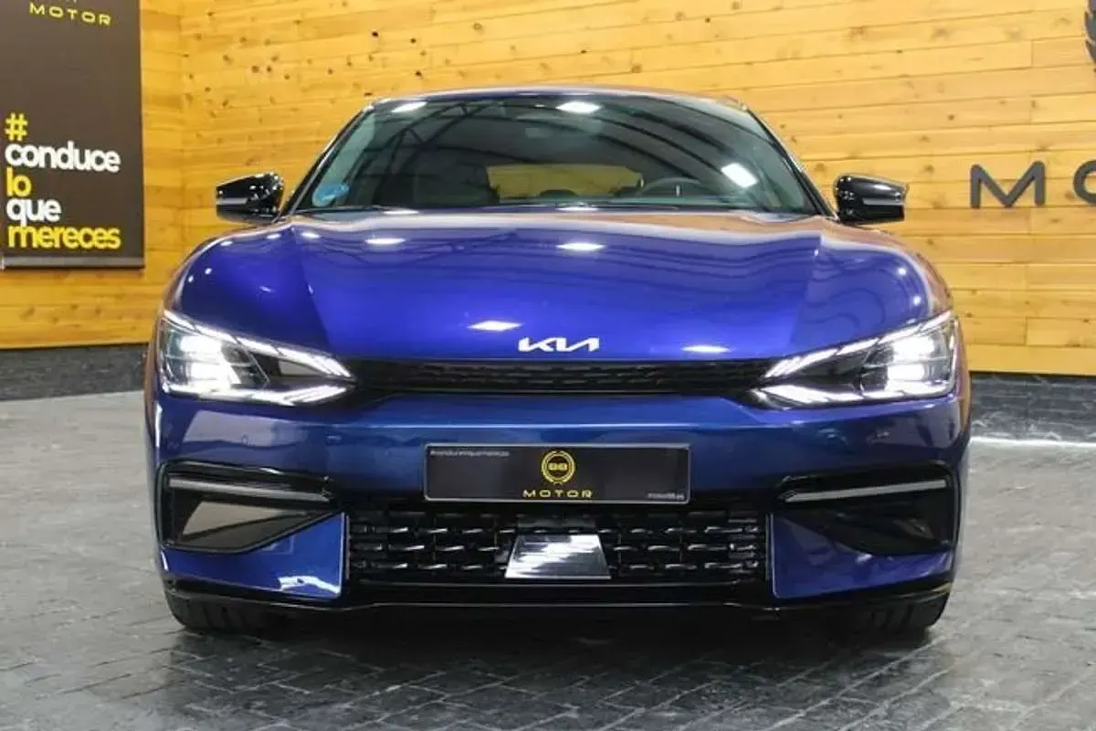 Usado Kia EV6 GT-Line 239 kW (325 CV) 2024 Azul SUV