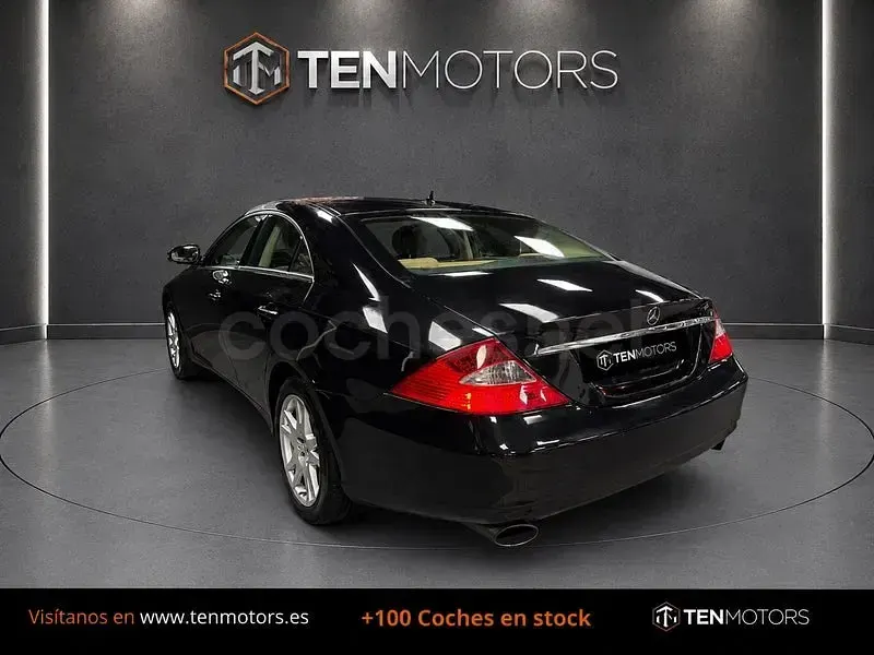 Usado Mercedes CLS350 292 CV (214 kW) 2007 Negro Coupe