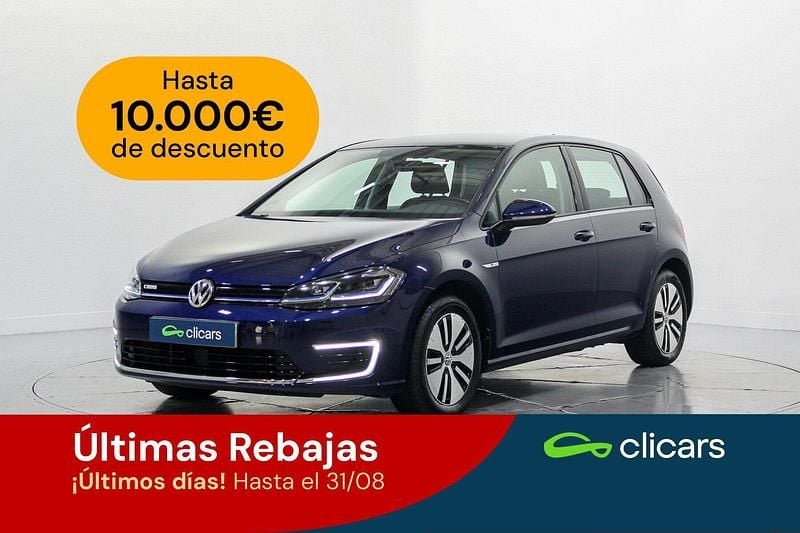 Azul Usado 2020 VW e-Golf Utilitario | 16.490 € (Precio justo) - Imagen 1/4