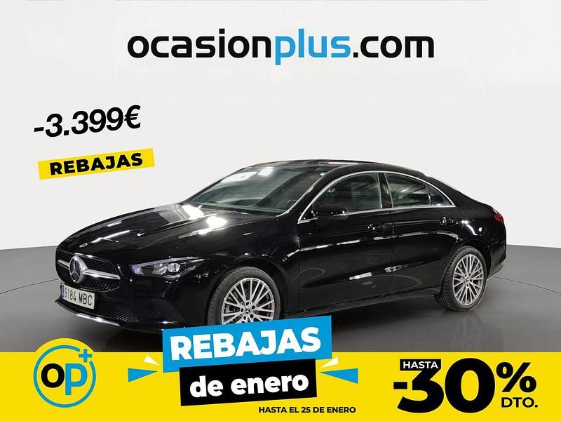 Negro Usado 2022 Mercedes CLA250e Berlina | 31.450 € (Buen precio) - Imagen 1/4