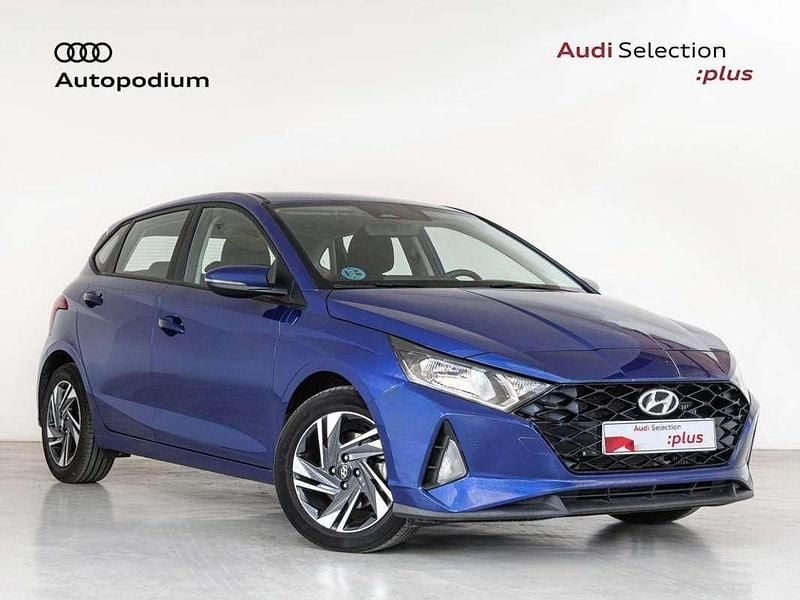 Azul Usado 2023 Hyundai i20 Utilitario | 15.600 € (Precio justo) - Imagen 1/4