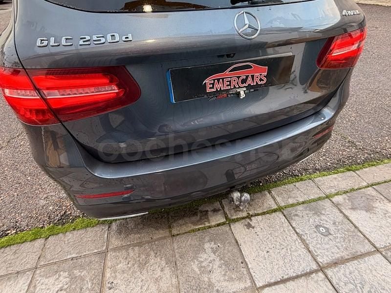 Usado Mercedes GLC250 AMG line 204 CV (150 kW) 2015 Gris / plata SUV