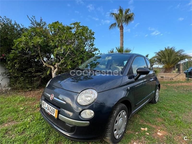 Usado Fiat 500 Lounge 69 CV (50 kW) 2010 Azul Berlina