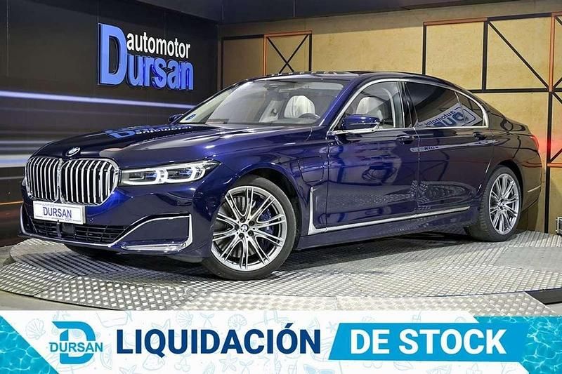 Azul Usado 2021 BMW 745e Comfort Edition Berlina | 75.990 € - Imagen 1/4