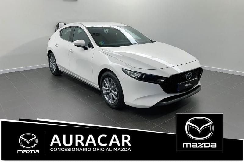 Blanco Nuevo 2025 Mazda 3 Prime-Line Berlina | 24.990 € (Precio justo) - Imagen 1/4