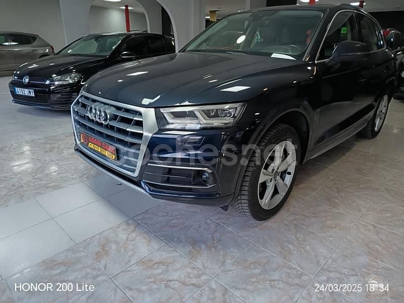 Usado Audi Q5 190 CV (139 kW) 2018 Azul SUV