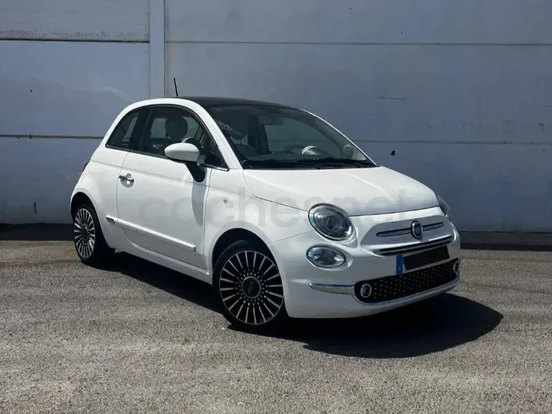 Usado Fiat 500 Lounge 69 CV (50 kW) 2018 Blanco Berlina