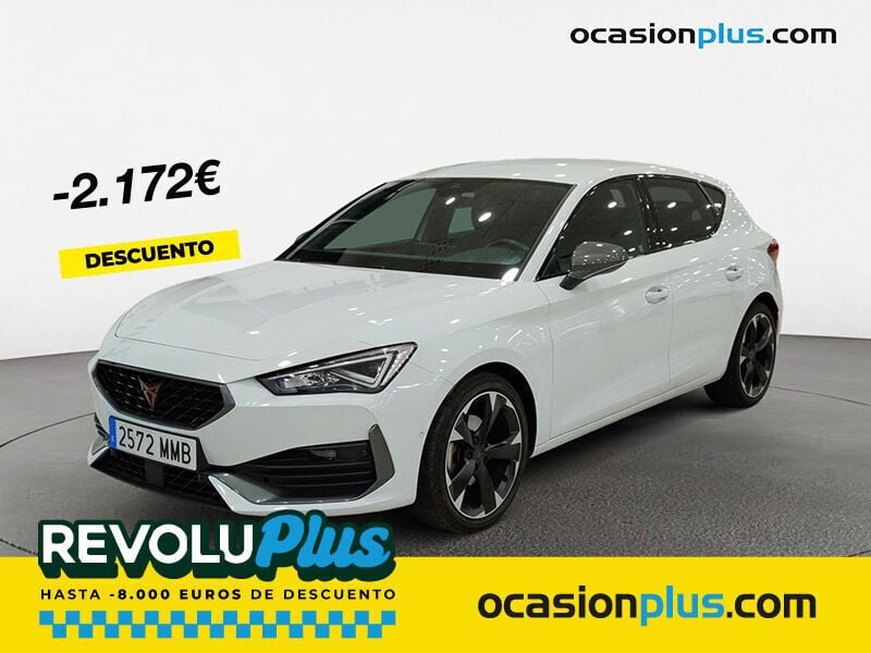 Blanco Usado 2023 Cupra Leon Berlina | 23.900 € (Precio justo) - Imagen 1/4