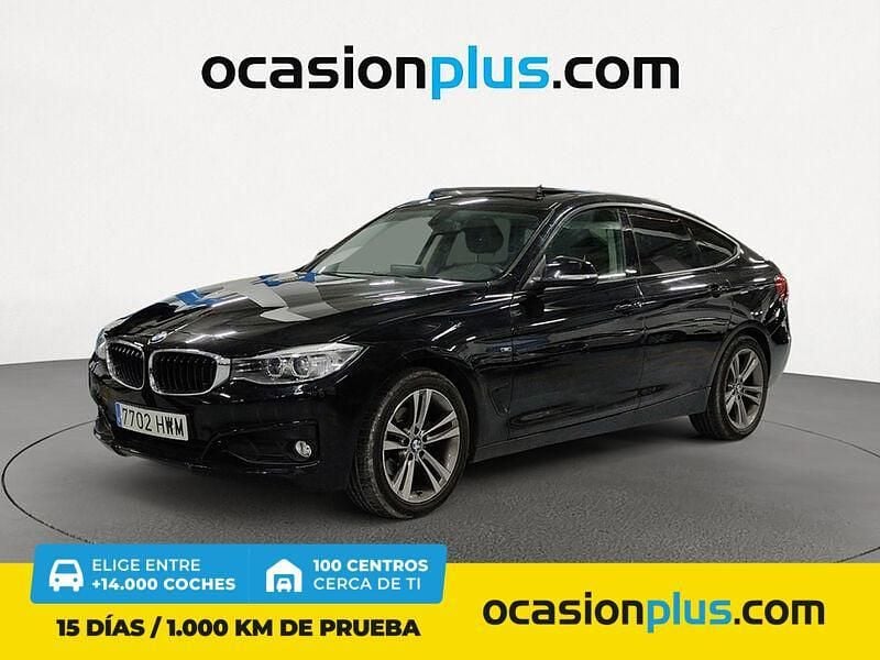 Negro Usado 2014 BMW 320 Gran Turismo Berlina | 17.650 € (Precio justo) - Imagen 1/4