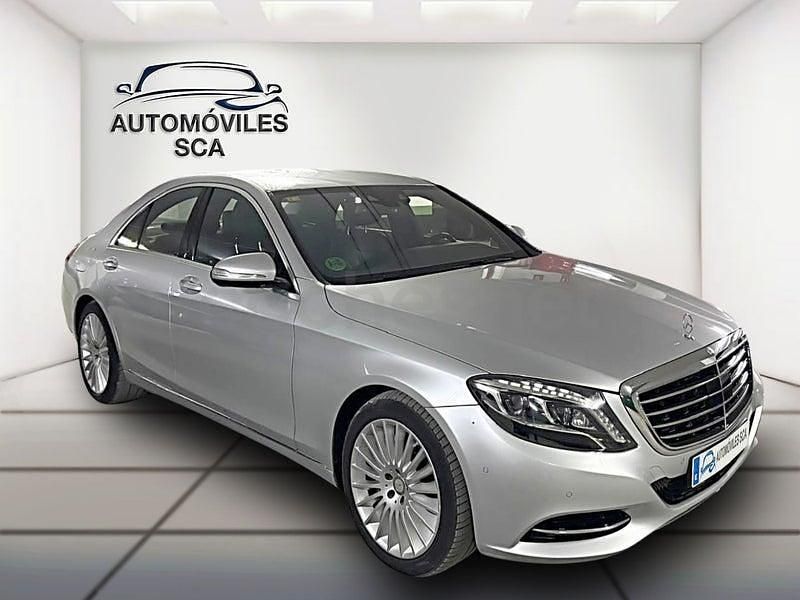 Usado Mercedes S350 258 CV (189 kW) 2013 Gris / plata Berlina