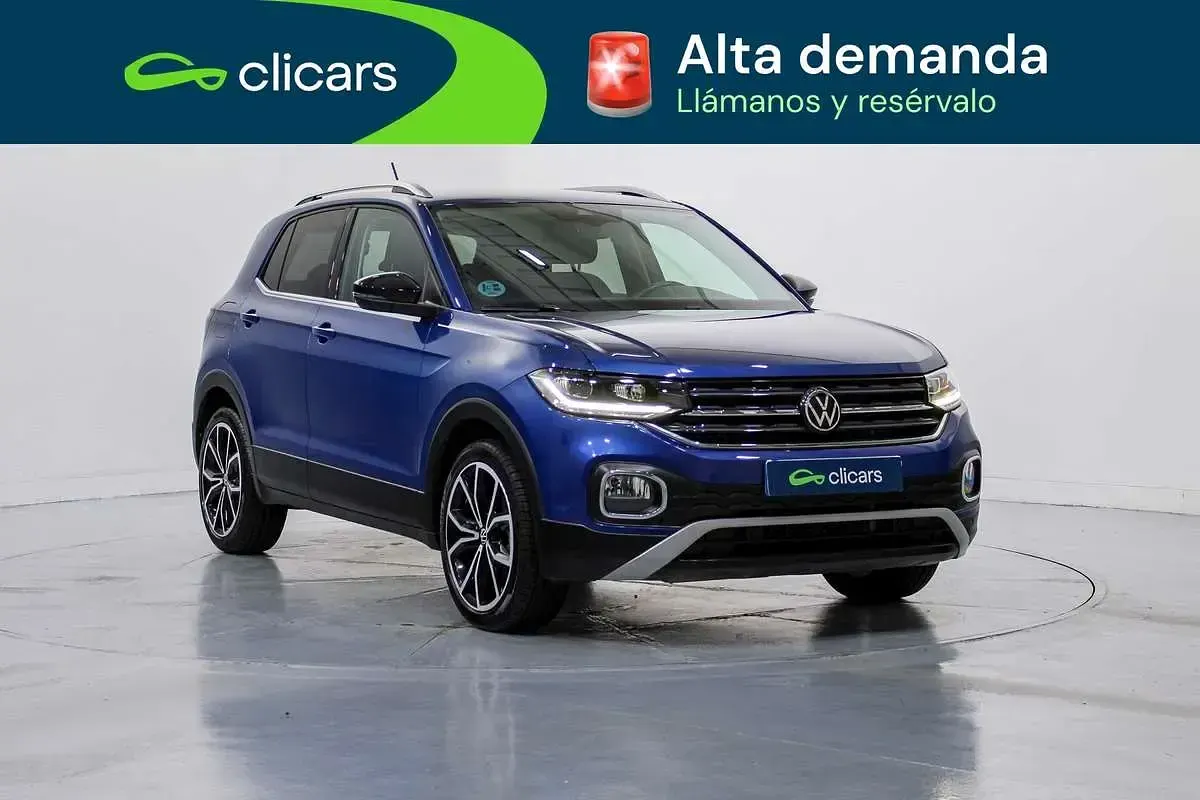 Usado VW T-Cross Sport 110 CV (80 kW) 2021 Azul SUV