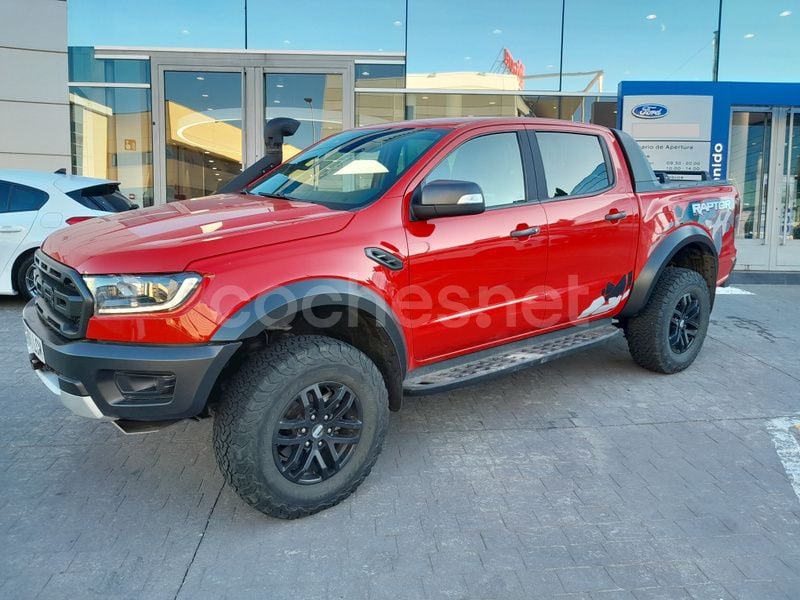 Rojo Usado 2020 Ford Ranger Raptor Recogida | 44.990 € (Caro) - Imagen 1/4