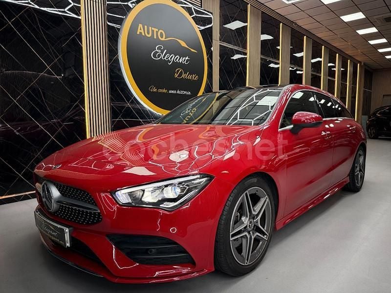 Rojo Usado 2019 Mercedes CLA200 Shooting Brake Familiar | 30.600 € (Precio justo) - Imagen 1/4
