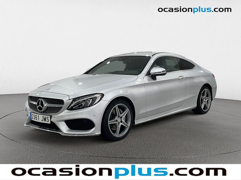 Gris plata Usado 2016 Mercedes C220 AMG Coupe | 29.350 € (Precio justo) - Imagen 1/4