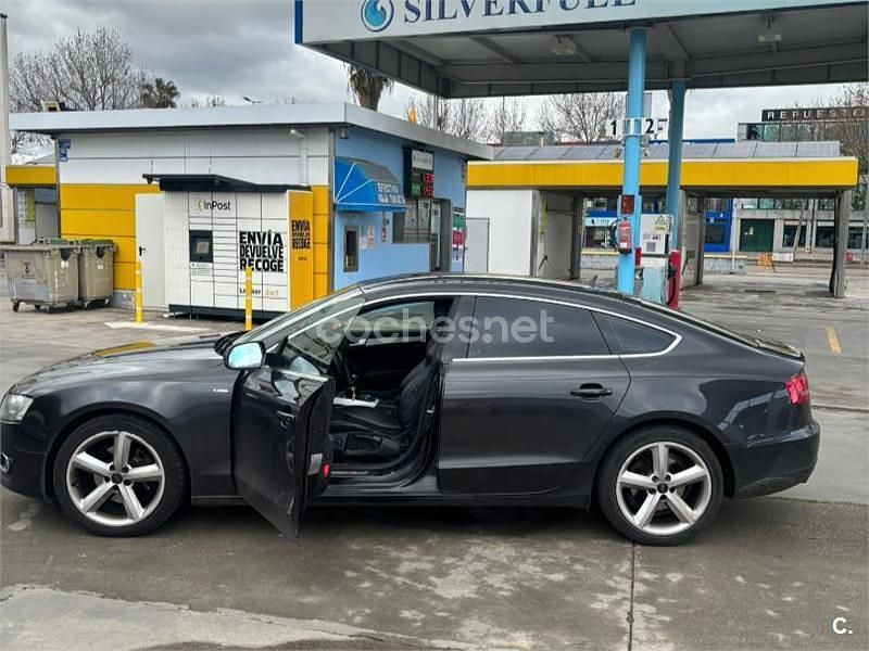 Negro Usado 2011 Audi A5 Sportback Sport Utilitario | 10.000 € (Buen precio) - Imagen 1/4