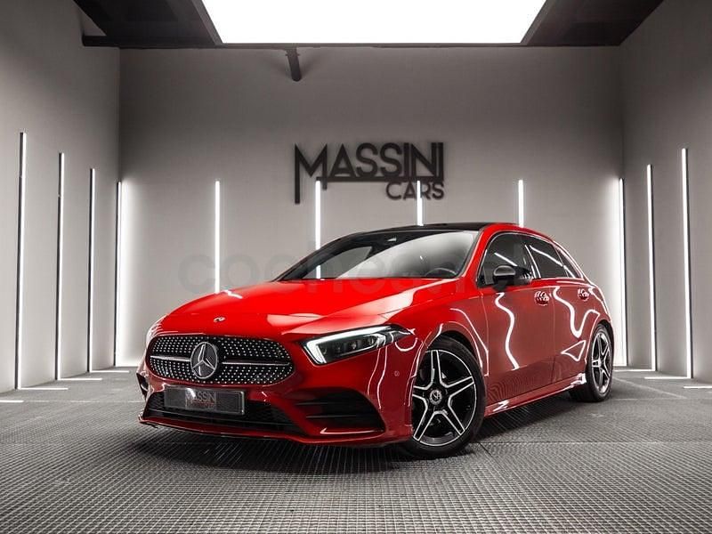 Usado Mercedes A180 116 CV (85 kW) 2018 Rojo Berlina