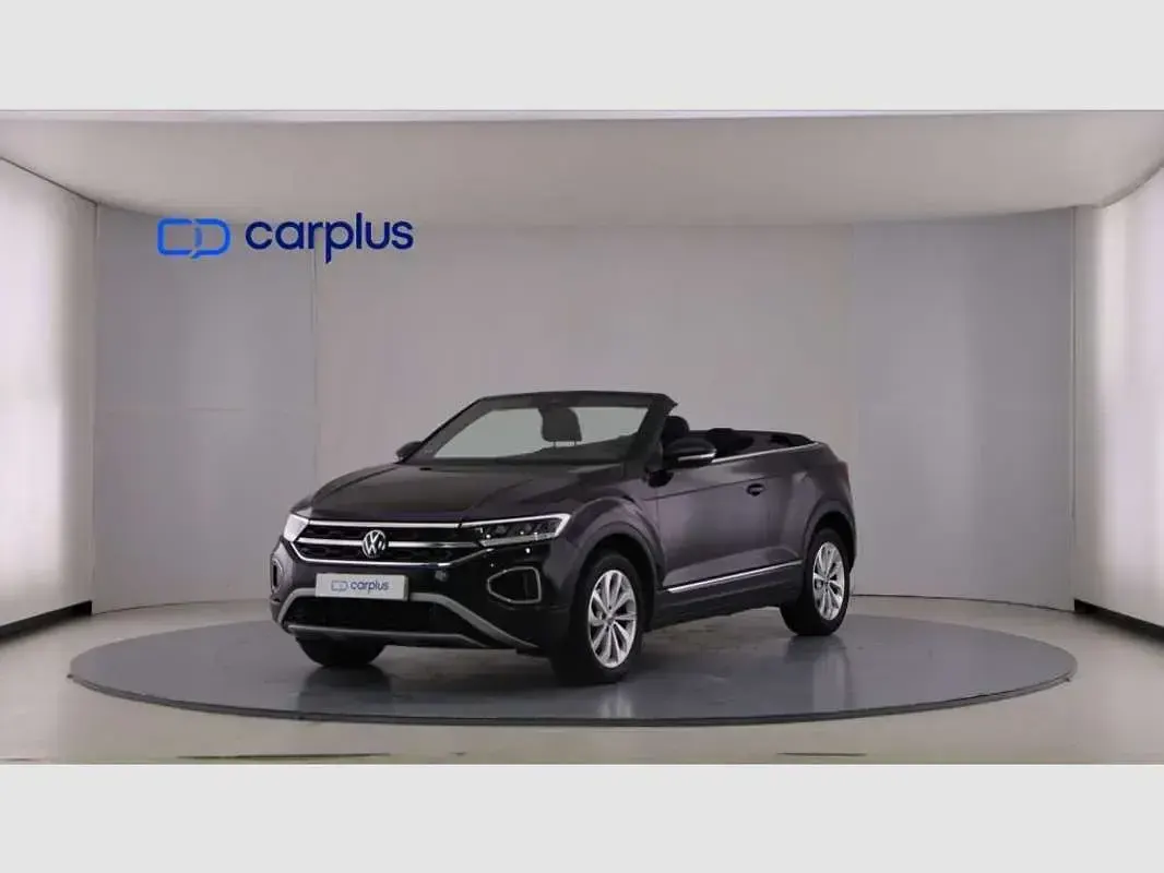 Usado VW T-Roc Cabriolet Style 150 CV (110 kW) 2023 Negro Descapotable