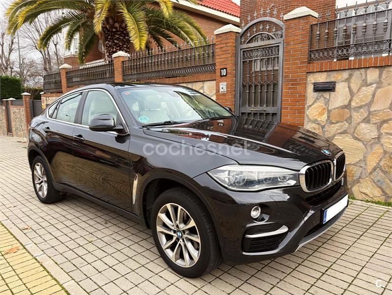 Usado BMW X6 258 CV (189 kW) 2017 Negro SUV