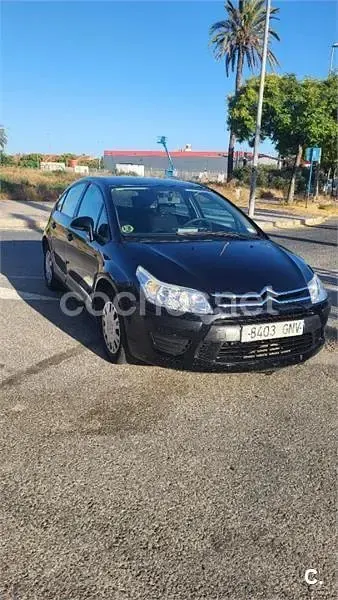Usado Citroën C4 VTR Sport 92 CV (67 kW) 2009 Negro Berlina