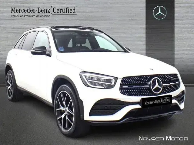 Usado Mercedes GLC300e 306 CV (225 kW) 2022 Blanco polar SUV