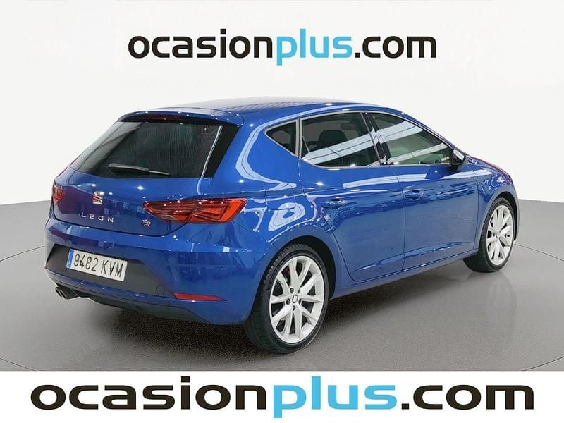 Usado Seat Leon FR 150 HP (110 kW) 2019 Azul Citadino