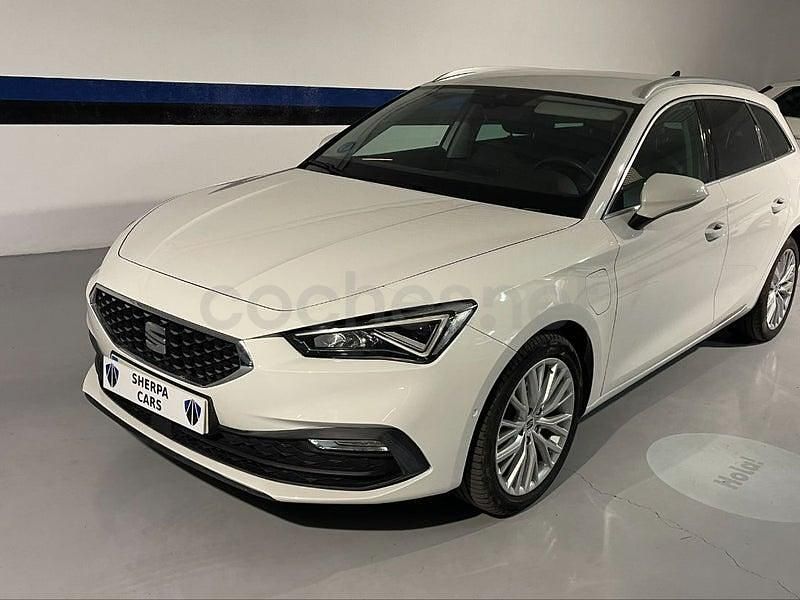 Usado Seat Leon XCELLENCE 204 CV (150 kW) 2021 Blanco Familiar