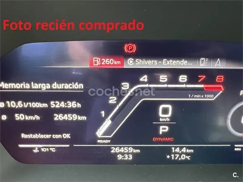 Usado Audi RS3 400 CV (294 kW) 2022 Gris / plata Berlina