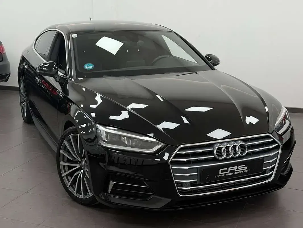 Usado Audi A5 Sportback 190 CV (139 kW) 2018 Negro Utilitario