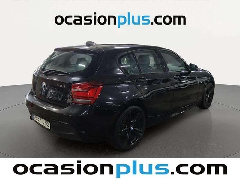 Usado BMW 118 143 CV (105 kW) 2014 Negro Utilitario
