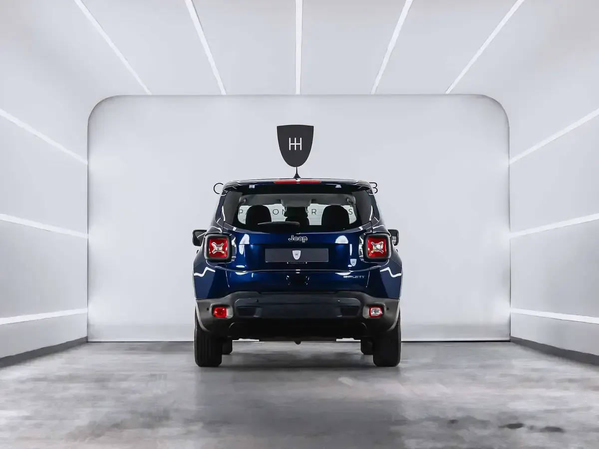 Käytetty Jeep Renegade Sport 120 HP (88 kW) 2018 Sininen Katumaasturi