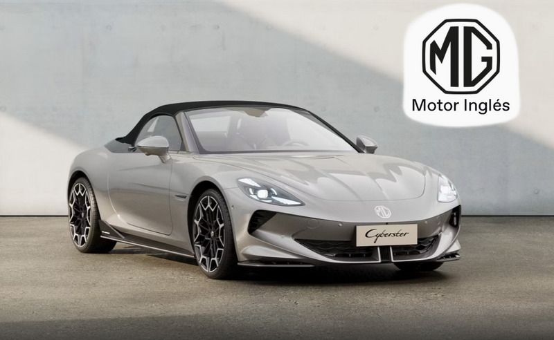 Gris Nuevo 2025 MG Cyberster Trophy Descapotable | 63.590 € - Imagen 1/4