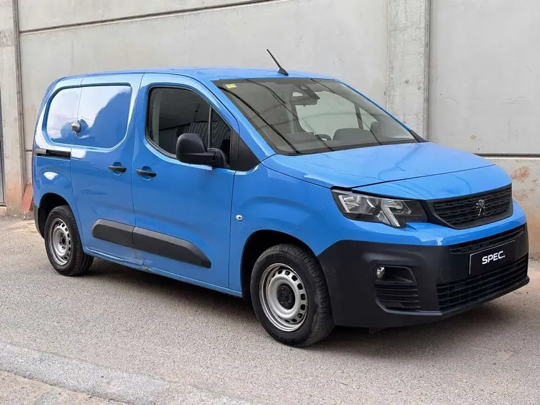 Usado Peugeot Partner Premium 75 CV (55 kW) 2019 Azul Monovolumen