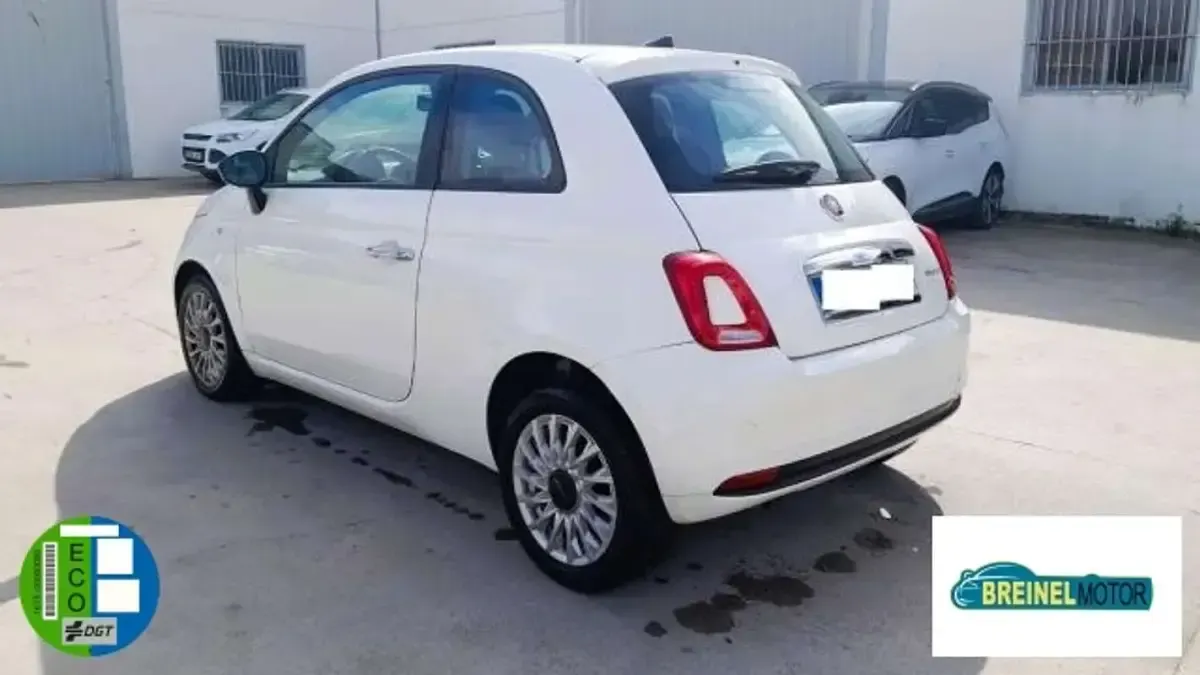 Occasion Fiat 500 Lounge 69 PK (50 kW) 2021 Wit Stationwagen