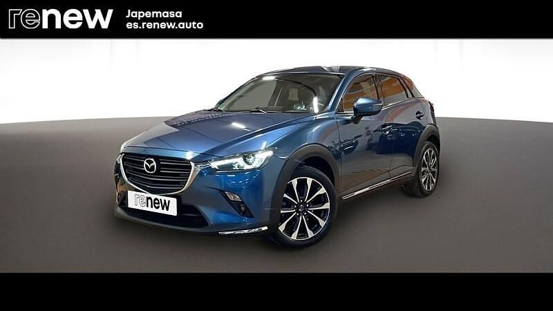Azul Usado 2019 Mazda CX-3 SUV | 16.900 € (Precio justo) - Imagen 1/4