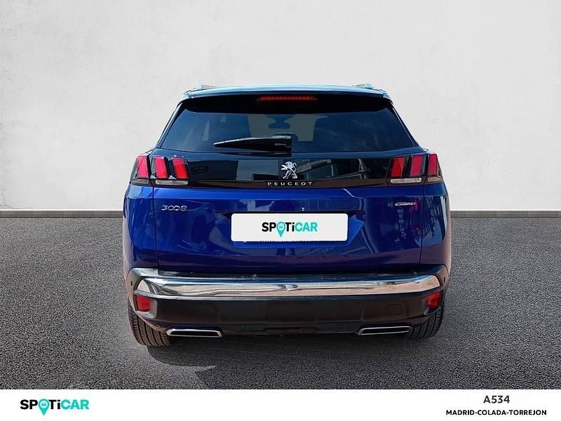 Usado Peugeot 3008 GT-line 130 CV (95 kW) 2018 Azul SUV