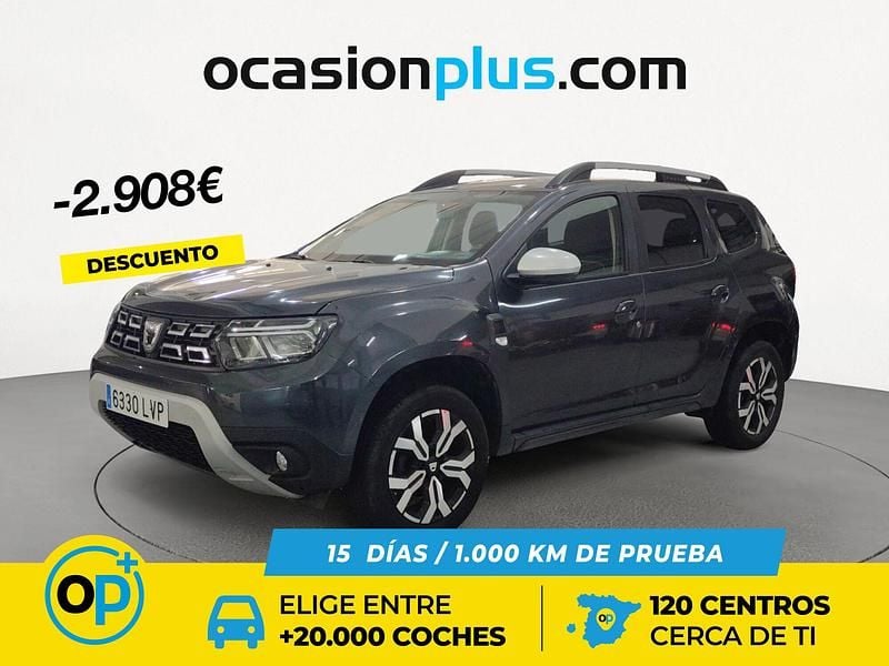 Gris / plata Usado 2021 Dacia Duster Prestige SUV | 15.490 € (Buen precio) - Imagen 1/4