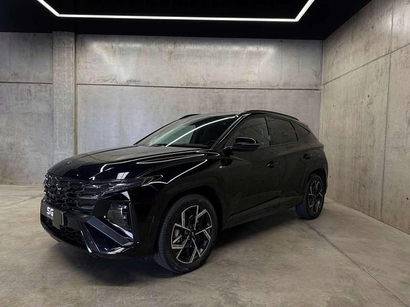 Usado Hyundai Tucson N Line 215 CV (158 kW) 2024 Negro SUV