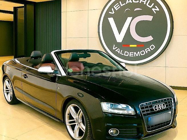 Negro Usado 2012 Audi S5 Cabriolet Descapotable | 18.900 € - Imagen 1/3