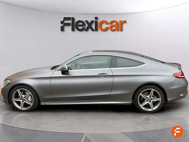 Usado Mercedes C220 170 CV (125 kW) 2018 Gris / plata Coupe