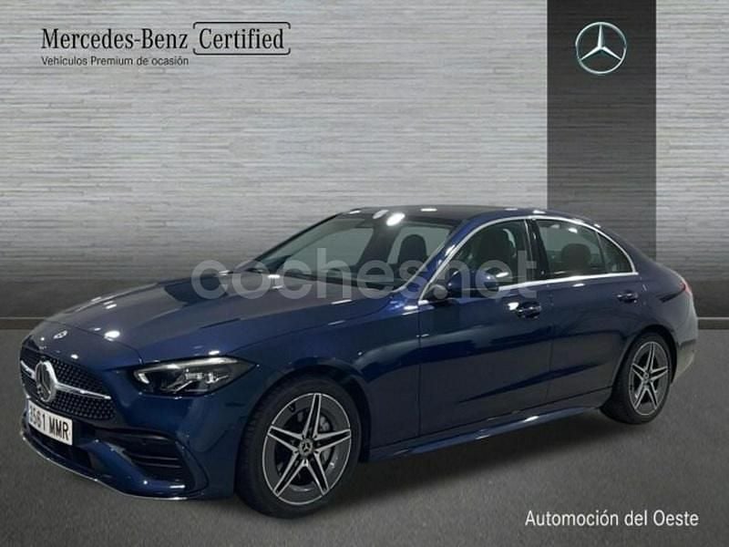 Azul Usado 2024 Mercedes C200 Berlina | 38.900 € (Buen precio) - Imagen 1/4
