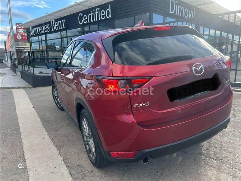 Usado Mazda CX-5 165 CV (121 kW) 2020 Granate SUV