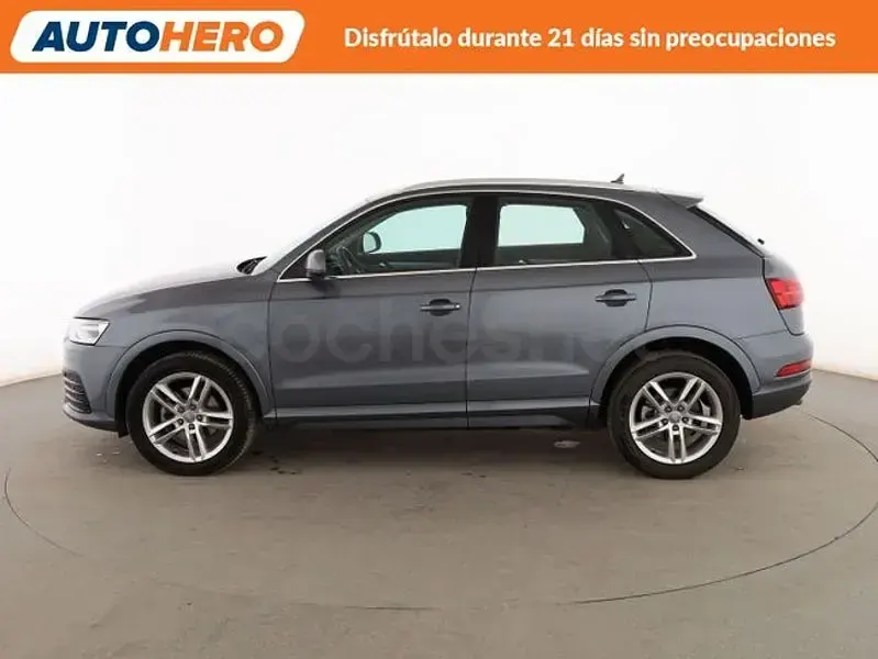 Usado Audi Q3 Sport 150 CV (110 kW) 2017 Gris / plata SUV