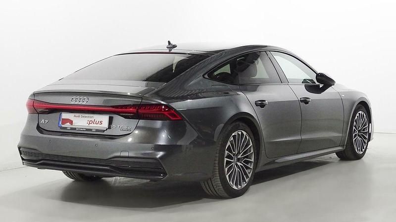Usado Audi A7 367 CV (269 kW) 2020 Gris Berlina