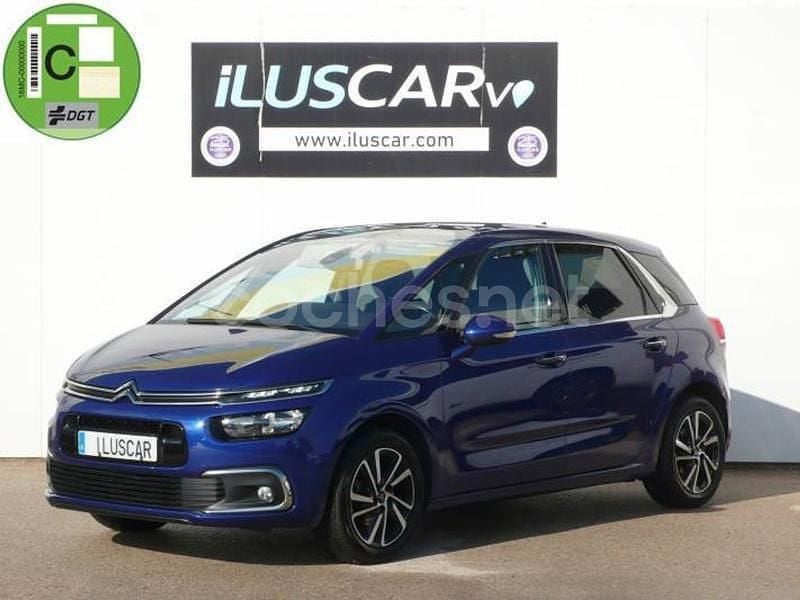 Azul Usado 2017 Citroën C4 Picasso Feel Monovolumen | 10.300 € (Precio justo) - Imagen 1/4