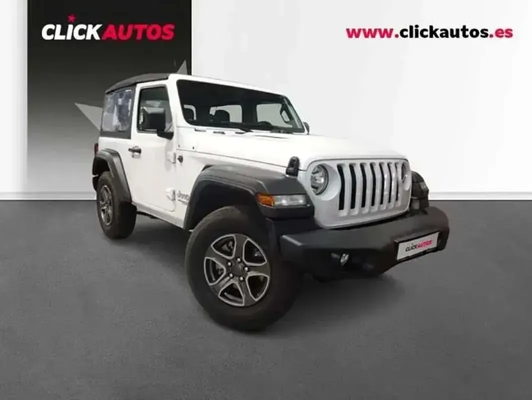 Usado Jeep Wrangler Sport 200 CV (147 kW) 2019 Blanco SUV