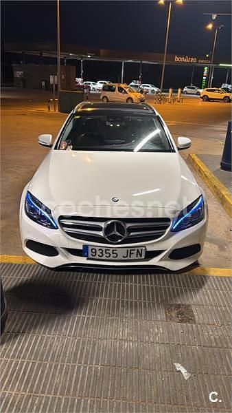 Blanco Usado 2015 Mercedes C220 Exclusive Familiar | 12.500 € (Precio justo) - Imagen 1/3