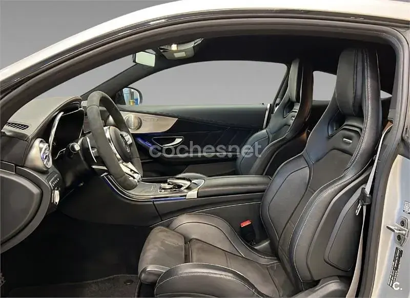 Usado Mercedes C63S AMG 510 CV (375 kW) 2019 Gris / plata Coupe